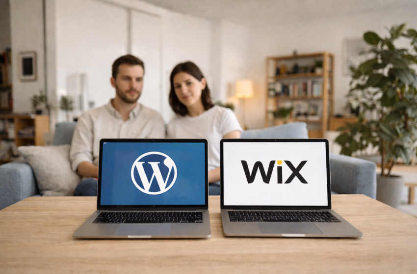WordPress ou Wix : comparaison complète en 2026
